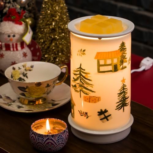 Ceramic Wax Melt Warmer, Farmhouse